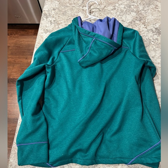 Women’s Cabelas Hoodie Full Zip Hoodie Green Medium - Picture 10 of 11